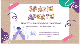 Spazio Aperto è un progetto aziendale che offre ai dipendenti strumenti concreti per la gestione dello stress.